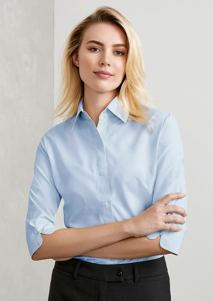 Biz Collection Womens Ambassador Shirt-3/4 Sleeve (S29521)