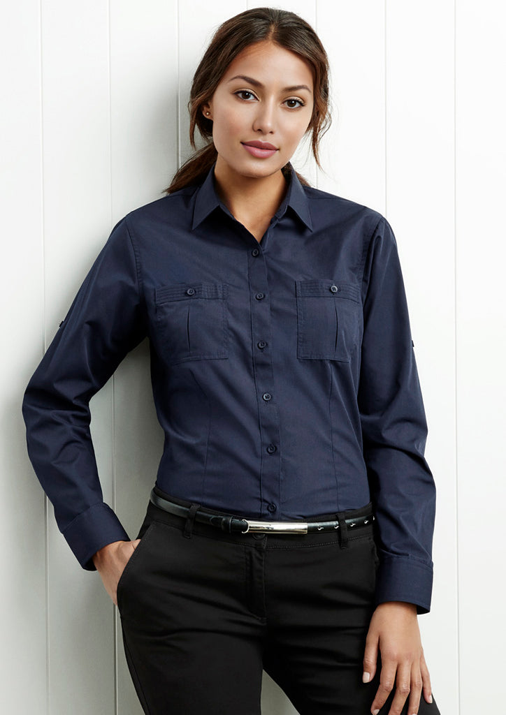 Biz Collection Womens Bondi L/S Shirt (S306LL)