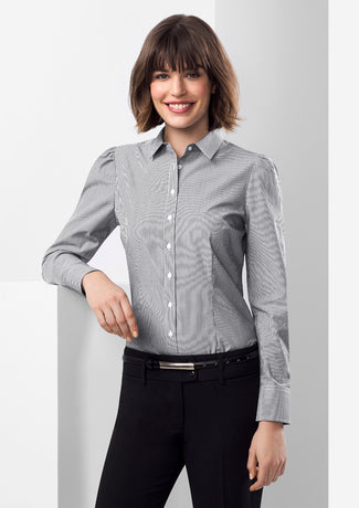 Biz Collection Ladies Euro Long Sleeve Shirt-(S812LL)