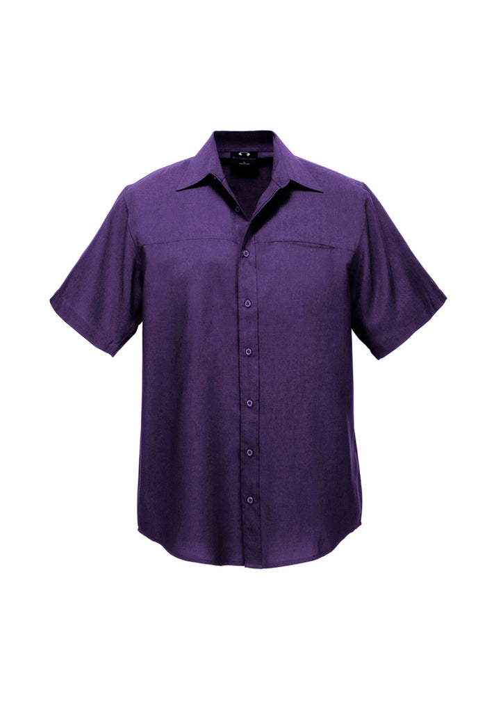 Biz Collection Mens Plain Oasis S/S Shirt (SH3603)