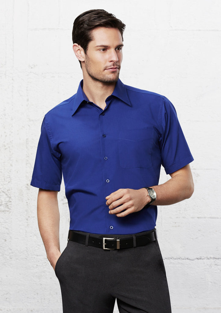 Biz Collection Mens Metro S/S Shirt (SH715)