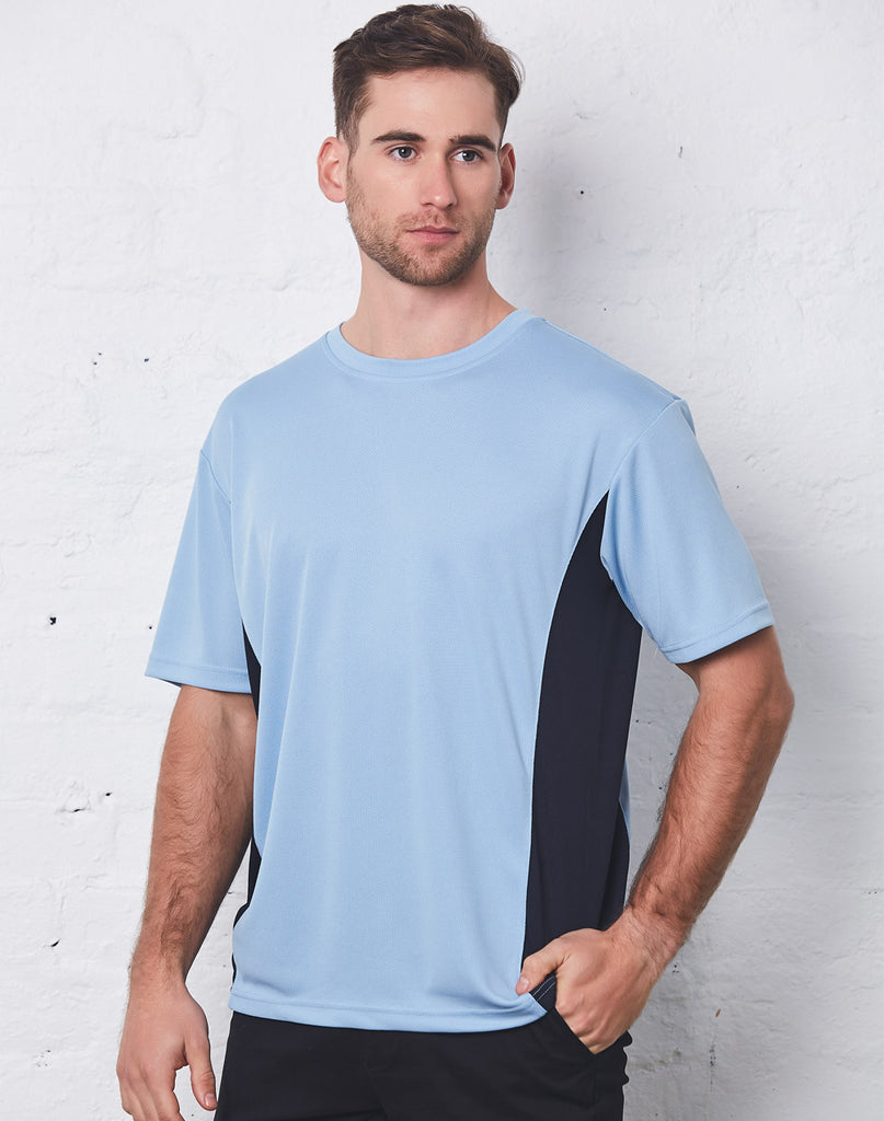 Winning Spirit Adults' Unisex Teammate CoolDry Mesh Contrast Tee (TS12)