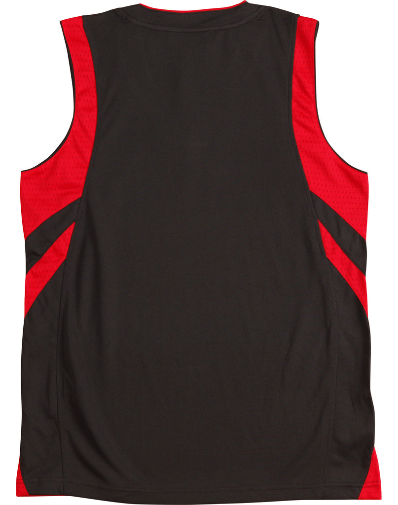 Winning Spirit Adults' CoolDry Basketball Contrast Colour Singlet (TS83)