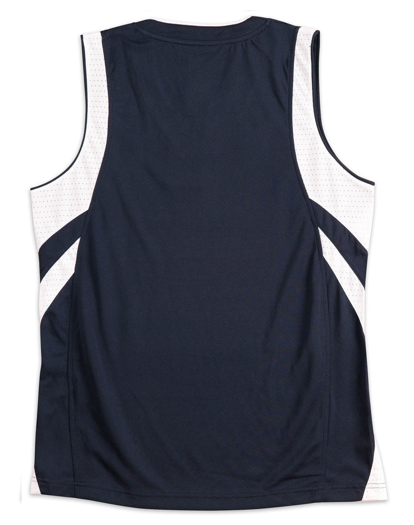 Winning Spirit Adults' CoolDry Basketball Contrast Colour Singlet (TS83)