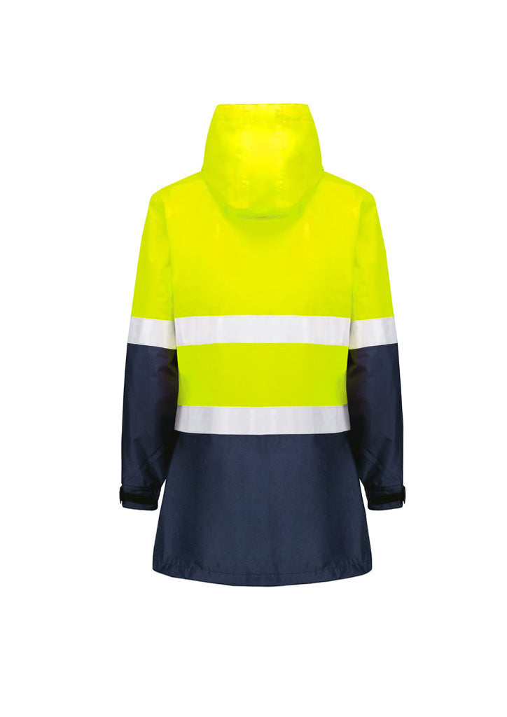 Syzmik Womens Hi Vis Ultralite Waterproof Jacket (ZJ757)