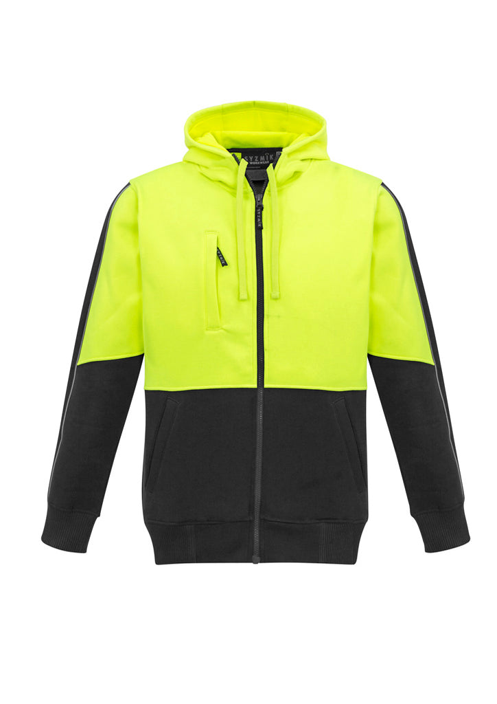 Syzmik Unisex Hi Vis Full Zip Hoodie (ZT485/ZT480)