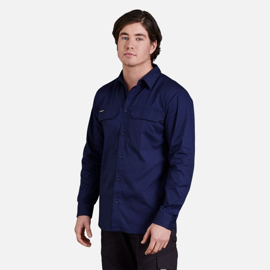 King Gee Workcool Pro Stretch Long Sleeve Work Shirt (K14021)