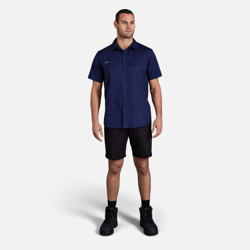 King Gee Workcool Pro Stretch Short Sleeve Work Shirt (K14022)