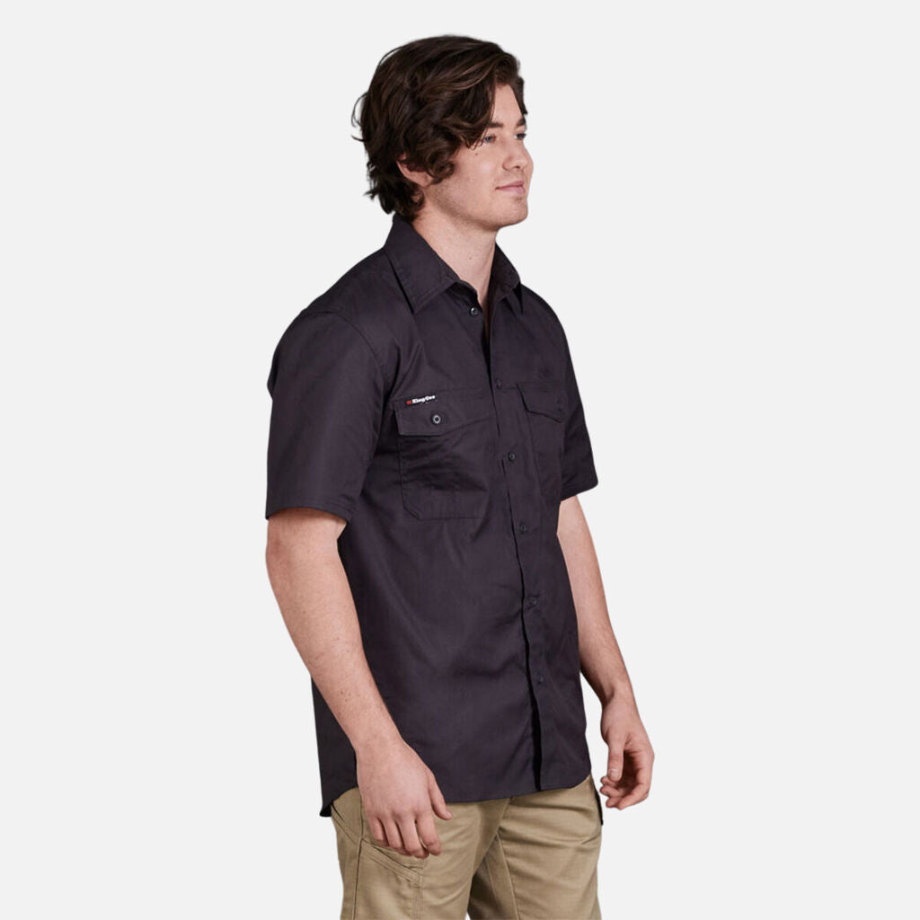 King Gee Workcool 2 Lightweight Ripstop Short Sleeve Work Shirt (K14825)