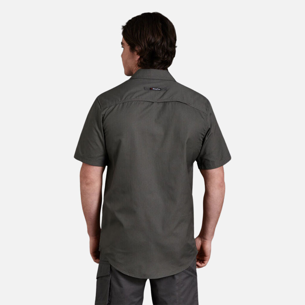 King Gee Workcool 2 Lightweight Ripstop Short Sleeve Work Shirt (K14825)