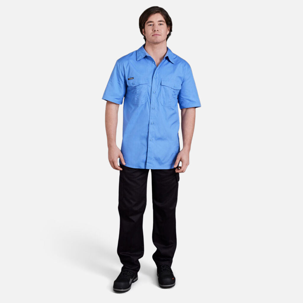 King Gee Workcool 2 Lightweight Ripstop Short Sleeve Work Shirt (K14825)