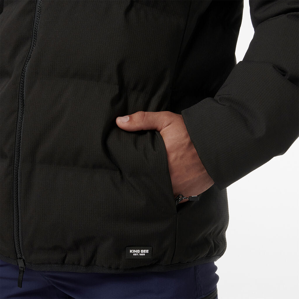 King Gee Trademark Puffer Jacket (K15013)