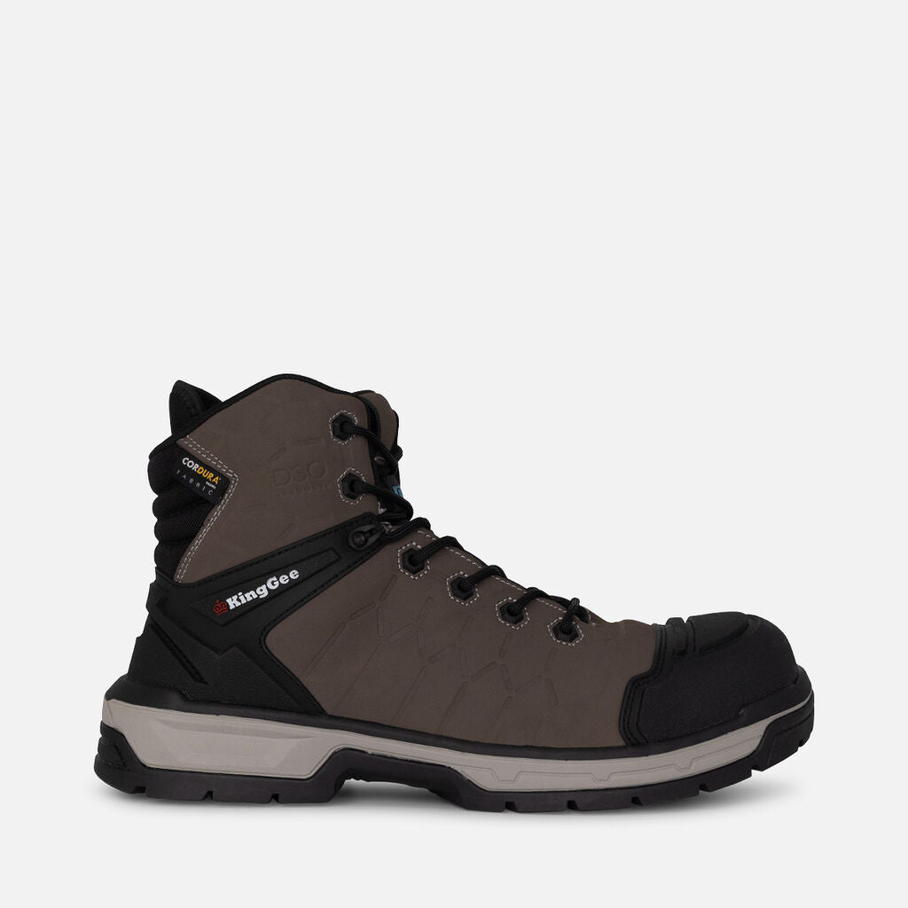 King Gee Quantum Hybrid Zip/Lace Composite Toe Work Boots (K27120)