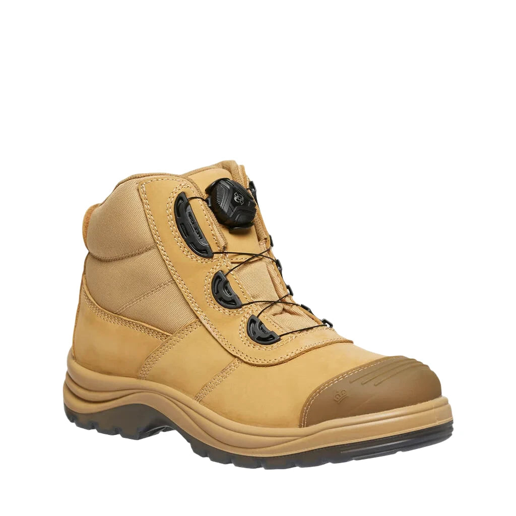 King Gee Tradie Boa Fit Work Boots - Wheat (K27170)