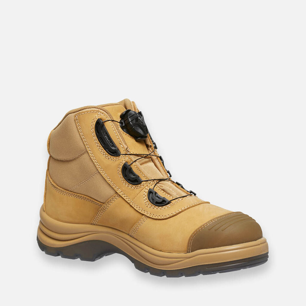 King Gee Tradie Boa Fit Work Boots - Wheat (K27170)