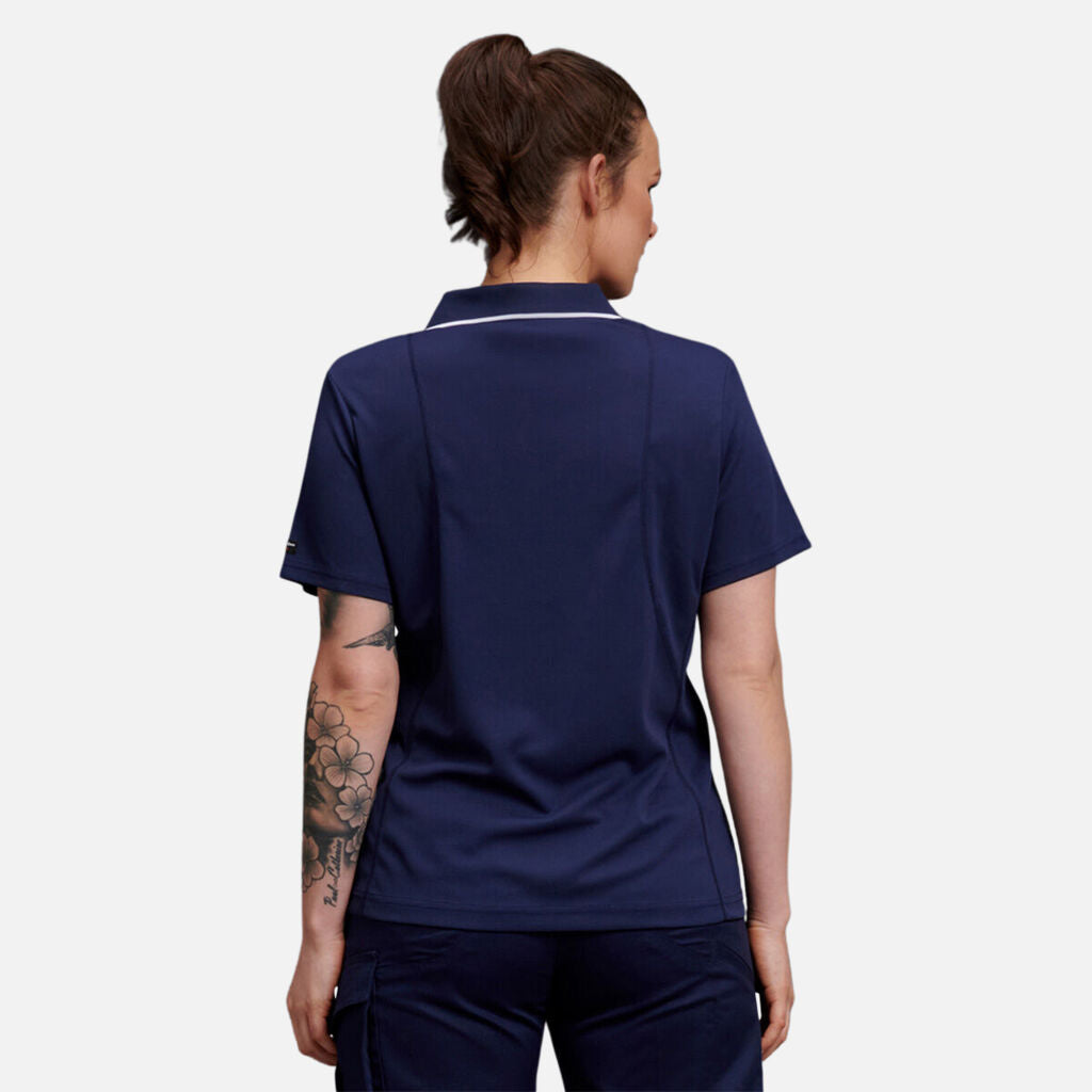 King Gee Women's Workcool Hyperfreeze Short Sleeve Polo Shirt (K44740)