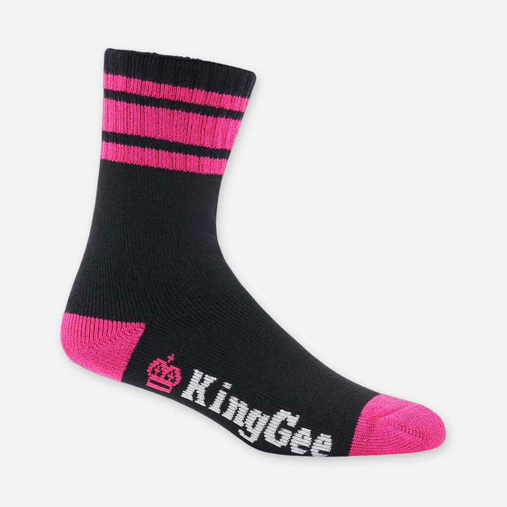 King Gee Women's Bamboo Crew Work Socks - 3 Pack (K49015)