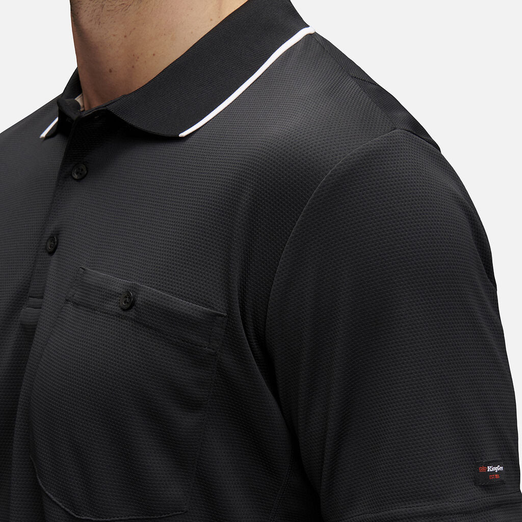 King Gee Workcool Hyperfreeze Short Sleeve Polo Shirt (K54209)