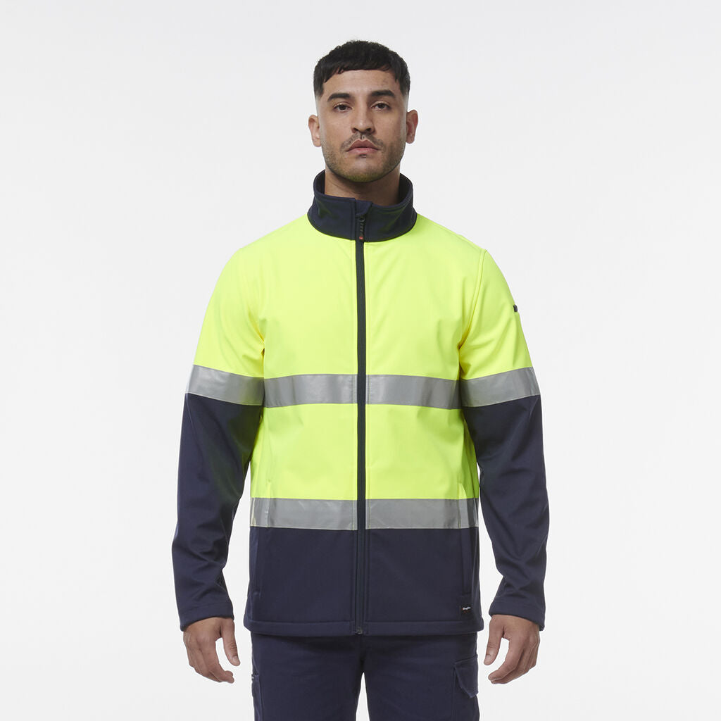 King Gee Reflective Spliced Softshell Jacket (K55034)