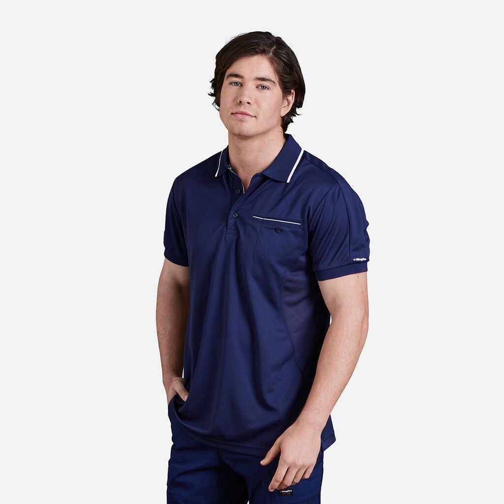 King Gee Workcool Short Sleeve Polo Shirt (K69789)