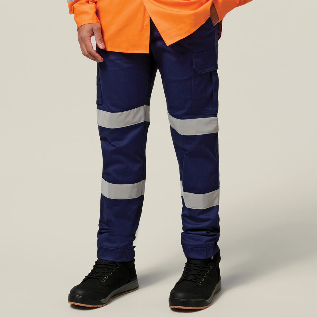 Hard Yakka Cargo Cuffed Pant With Tape (Y02411)