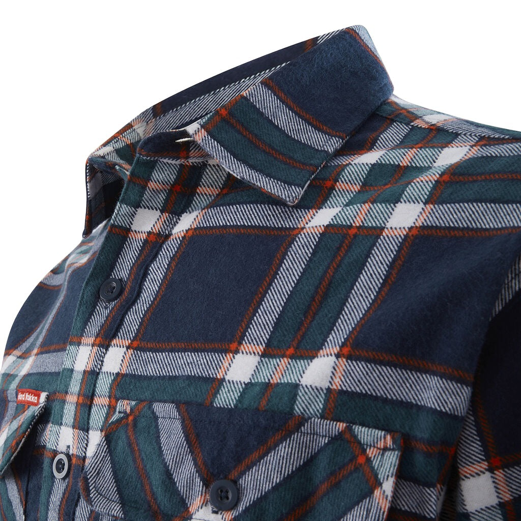 Hard Yakka Core Long Sleeve Closed Front Check Flannel Shirt (Y04006)