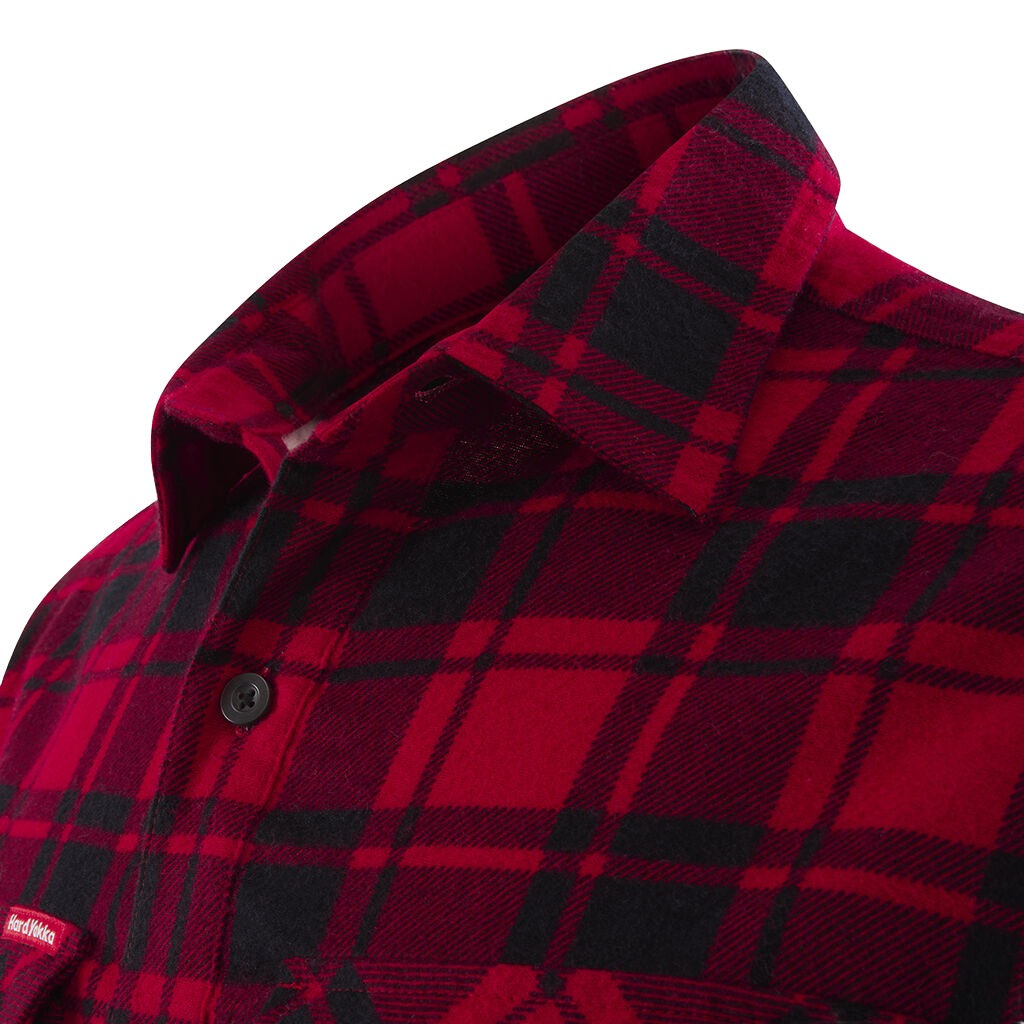 Hard Yakka Core Long Sleeve Closed Front Check Flannel Shirt (Y04006)