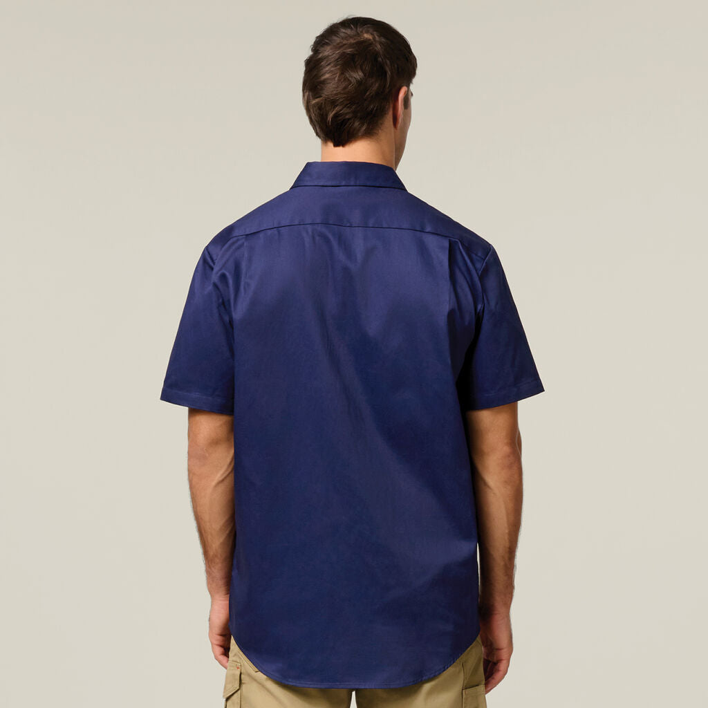 Hard Yakka Core Short Sleeve Lightweight Vented Cotton Shirt (Y04625)