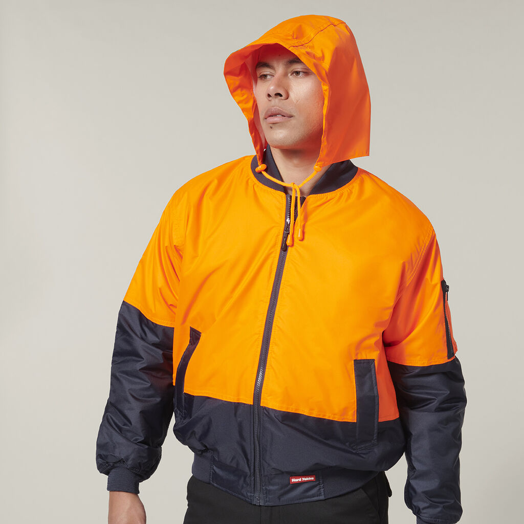 Hard Yakka Hi-Visibility 2Tone Bomber Jacket (Y06670)