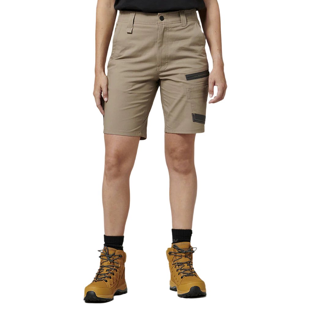 Hard Yakka Women's 3056 Raptor Mid Length Work Short (Y08228)