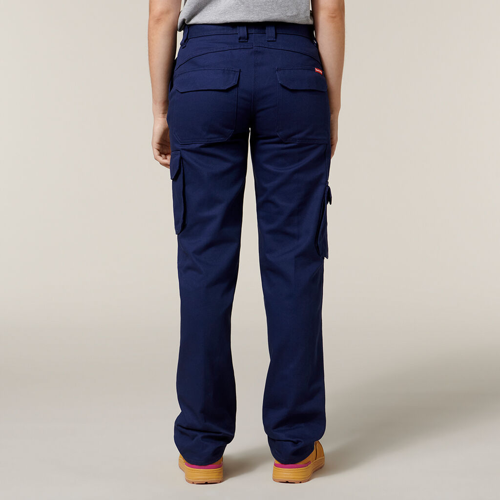 Hard Yakka Women's Cotton Drill Cargo Pant (Y08850)