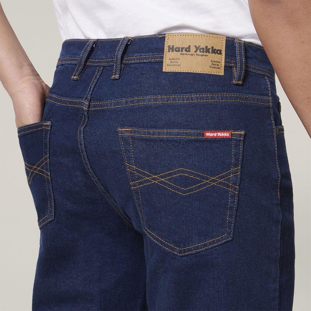 Hard Yakka Straight Leg Stretch Denim Jean (Y44610)