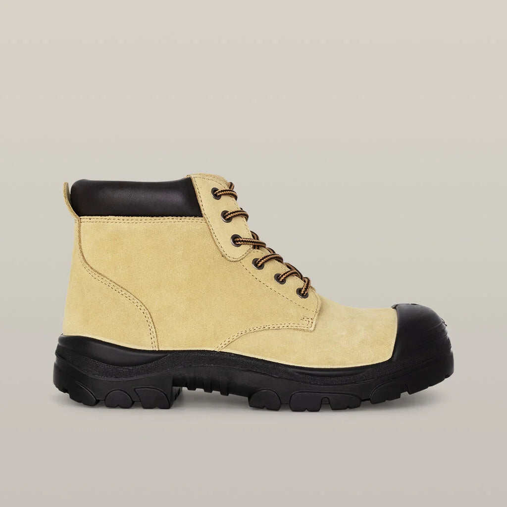 Hard Yakka Gravel Lace Up Steel Toe Safety Boot - Sand (Y60085)