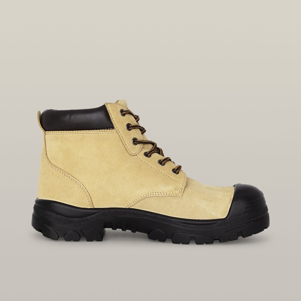 Hard Yakka Gravel Lace Up Steel Toe Safety Boot - Sand (Y60085)