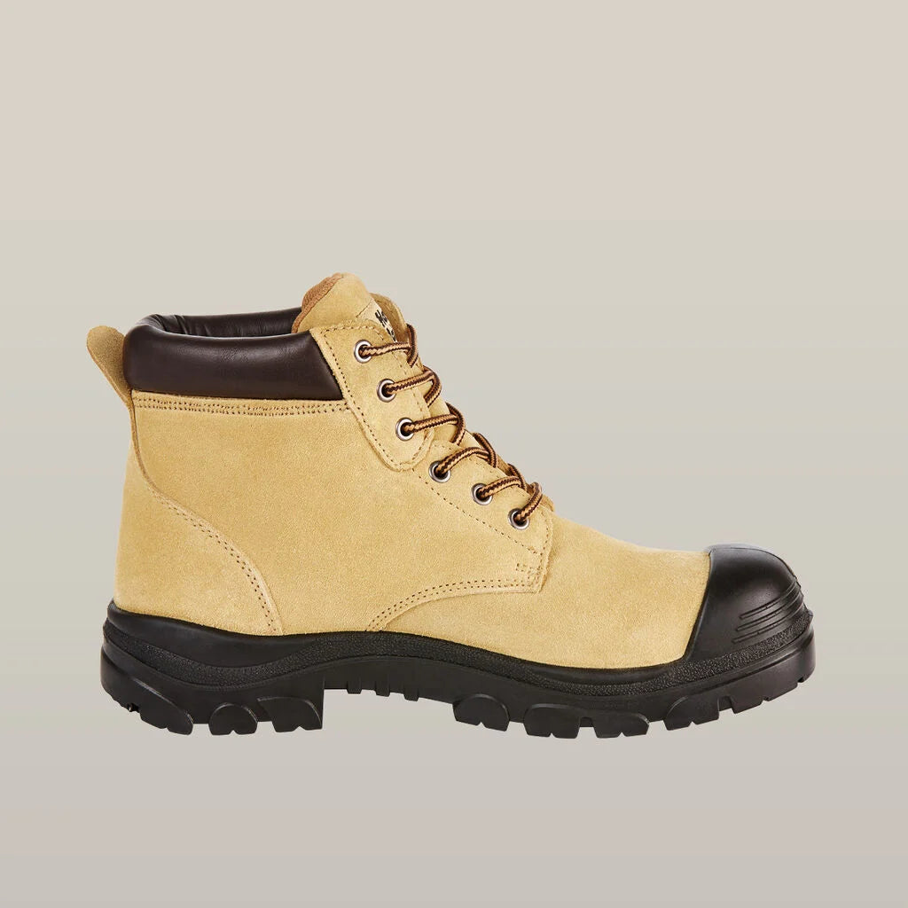 Hard Yakka Gravel Lace Up Steel Toe Safety Boot - Sand (Y60085)