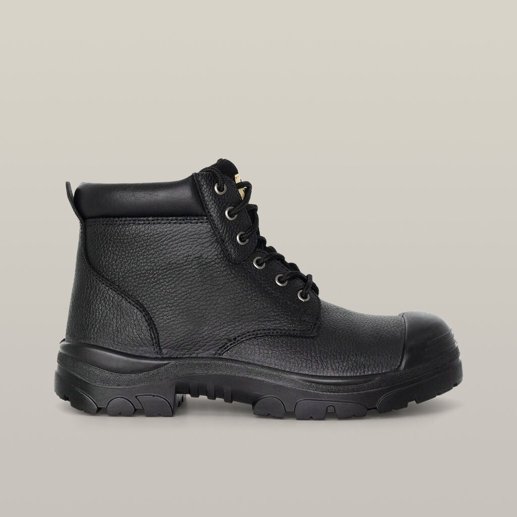 Hard Yakka Gravel Lace Up Steel Toe Safety Boot - Black (Y60086)