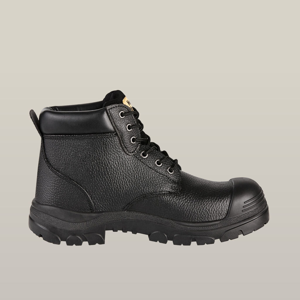 Hard Yakka Gravel Lace Up Steel Toe Safety Boot - Black (Y60086)