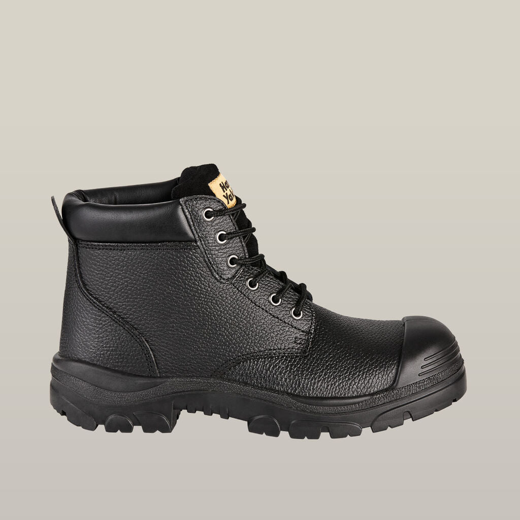 Hard Yakka Gravel Lace Up Steel Toe Safety Boot - Black (Y60086)