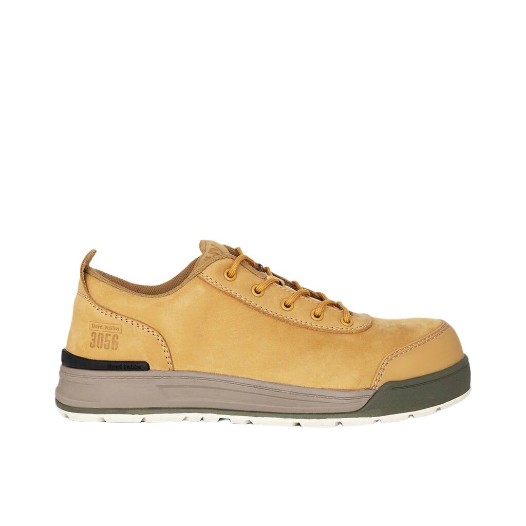 Hard Yakka 3056 Lo Composite Toe Safety Shoe - Wheat (Y60113)