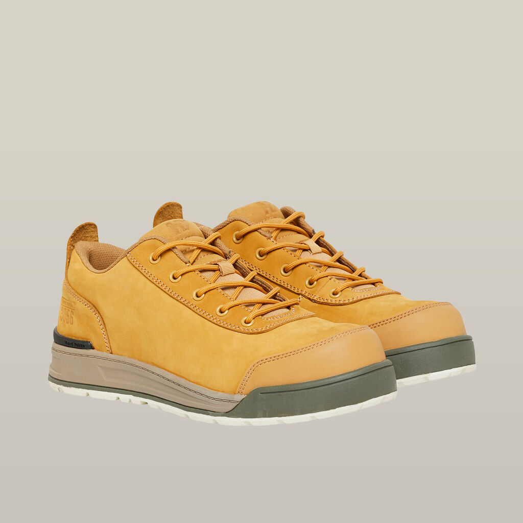 Hard Yakka 3056 Lo Composite Toe Safety Shoe - Wheat (Y60113)