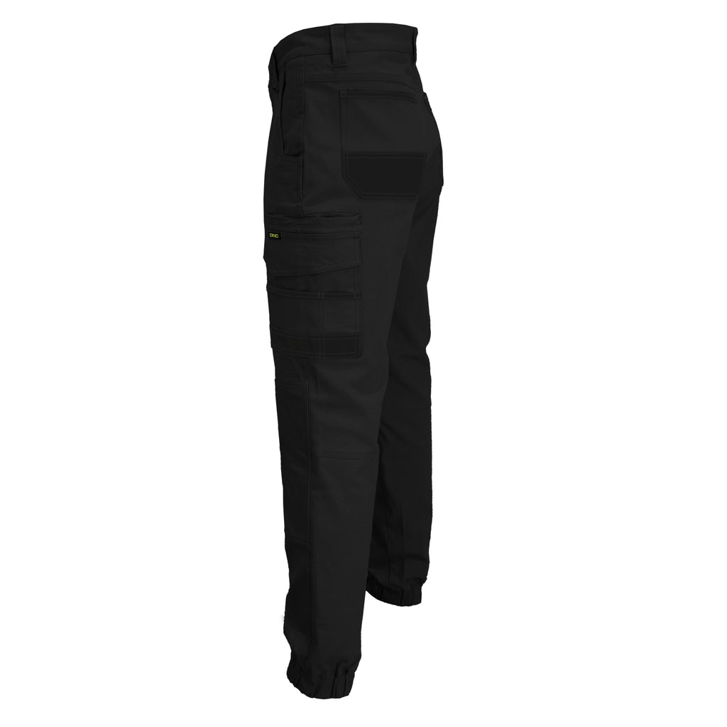 DNC SlimFlex Tradie Cargo Pants- Elastic Cuffs (3376)