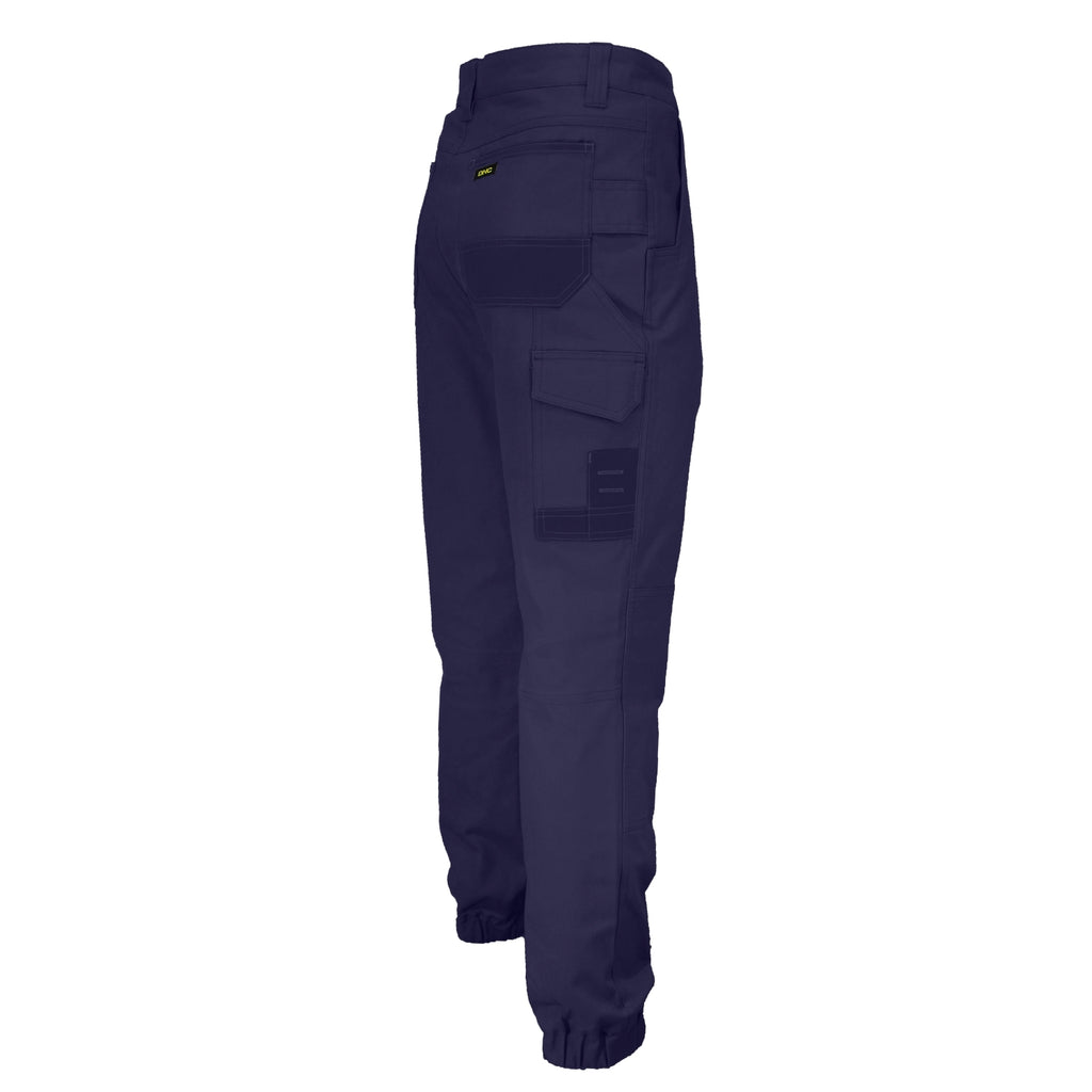 DNC SlimFlex Tradie Cargo Pants- Elastic Cuffs (3376)