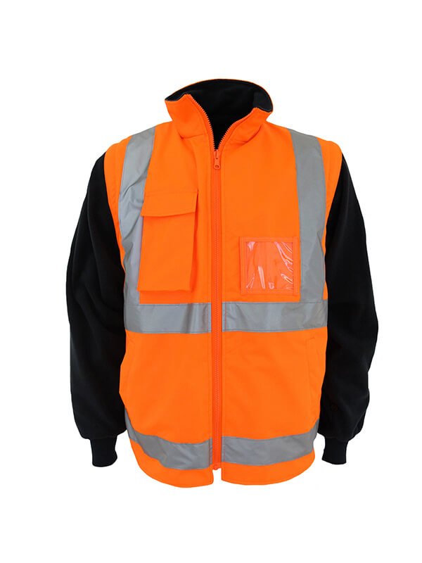 Dnc HiVis "H" pattern D/N R/Vest (3965)