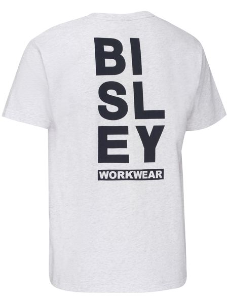 Bisley Cotton Vertical Logo Tee (BKT091)