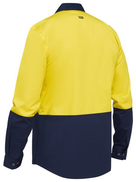 Bisley Two Tone Hi Vis Long Sleeve Shirt (BS6442)