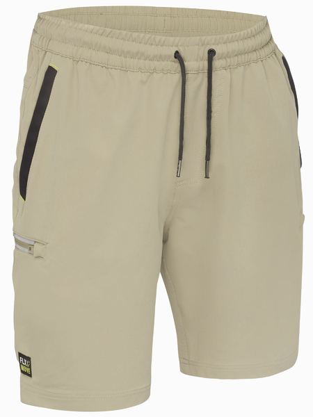 Bisley Flx & Move 4-way Stretch Elastic Waist Cargo Short (BSHC1333)