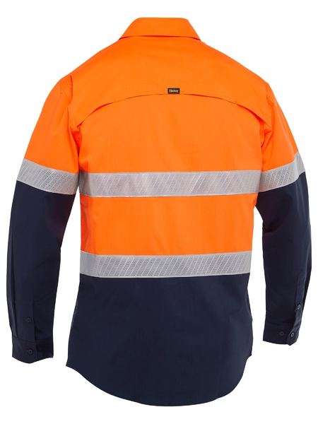 Bisley X Airflow Hi Vis Taped Stretch Ripstop Shirt (BS6491T)