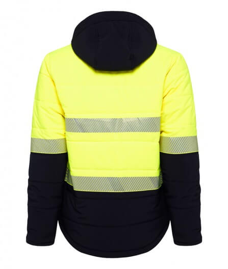 King Gee Reflective Puffer Jacket (K55015) – Workwear Direct