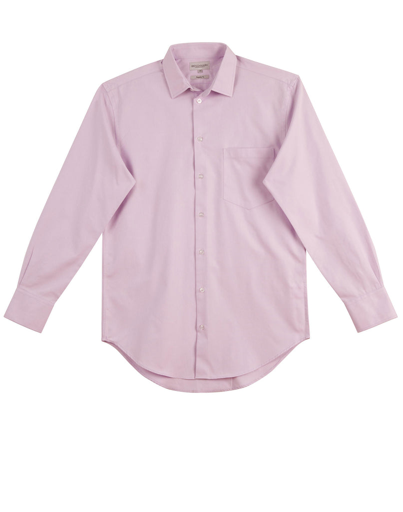 Winning Spirit Men's CVC Oxford Long Sleeve Shirt (M7040L)