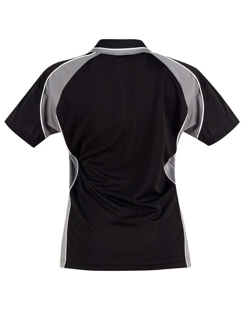 Winning Spirit Ladies' CoolDry® Short Sleeve Contrast Polo (PS50)